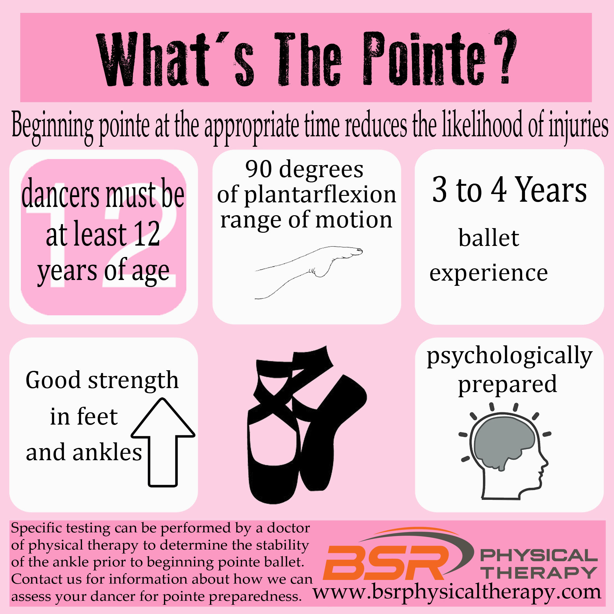 Reduce dance injuries